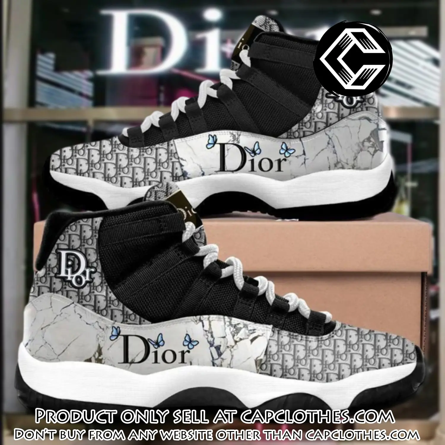 Dior luxury air jordan 11 shoes sport hot  dior sneakers gifts for men women cc4013008